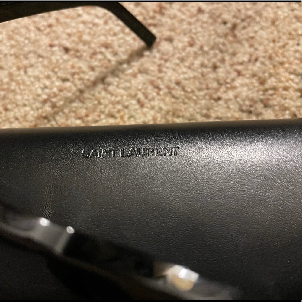 🔥🔥SAINT LAURENT DESIGNER SUNGLASSES BLACK🔥🔥 - Picture 6 of 7